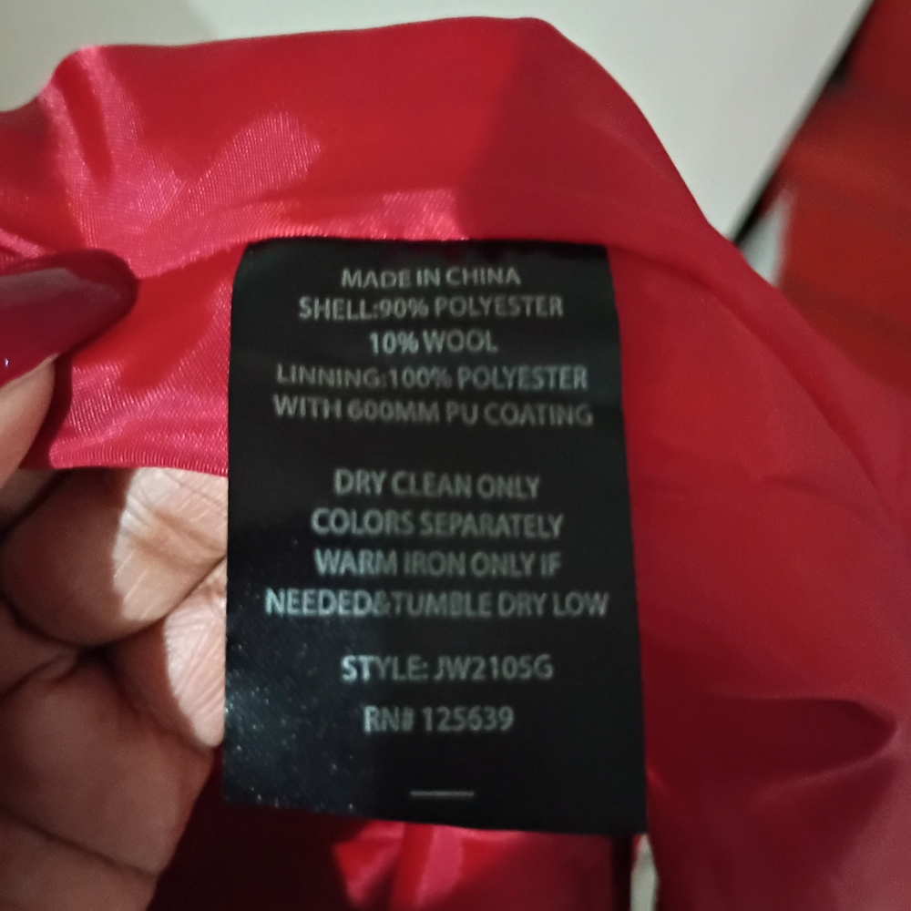 Red Kids Jacket - Picture 3 of 4
